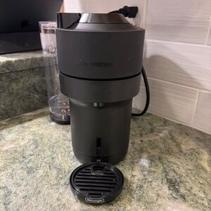 Nespresso Vertuo Pop+ Deluxe Matte Black Coffee Maker & Espresso Machine